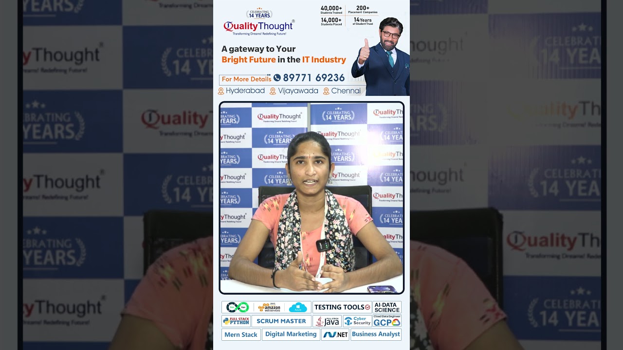 Job Oriented Training Program 2024 |  Quality Thought Insider Secrets!