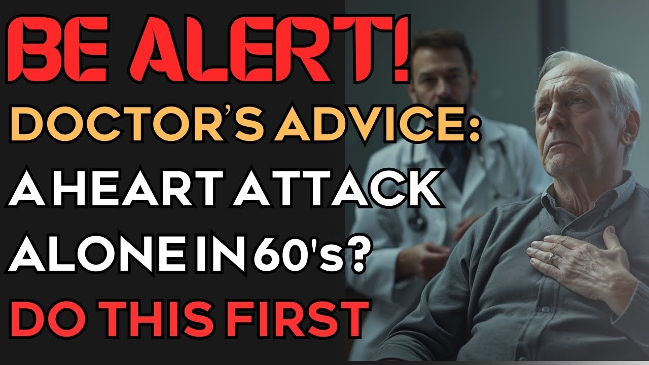 Doctor’s Advice: A Heart Attack Alone in 60's? Do This First