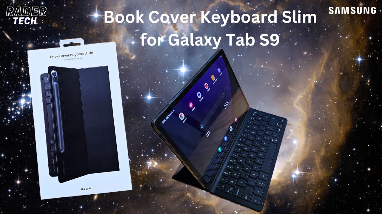 Book Cover Keyboard Slim for Samsung Galaxy Tab S9 11