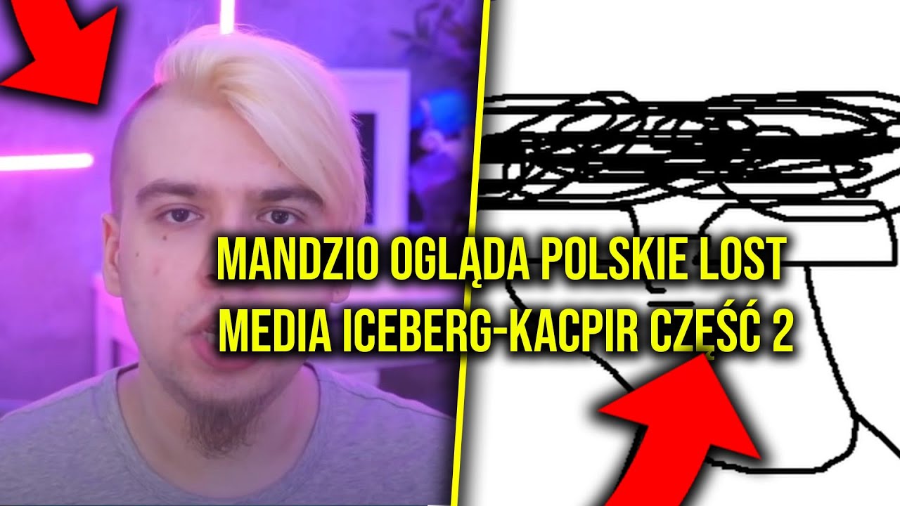 Mandzio ogląda Polskie Lost Media Iceberg-Kacpir Część 2