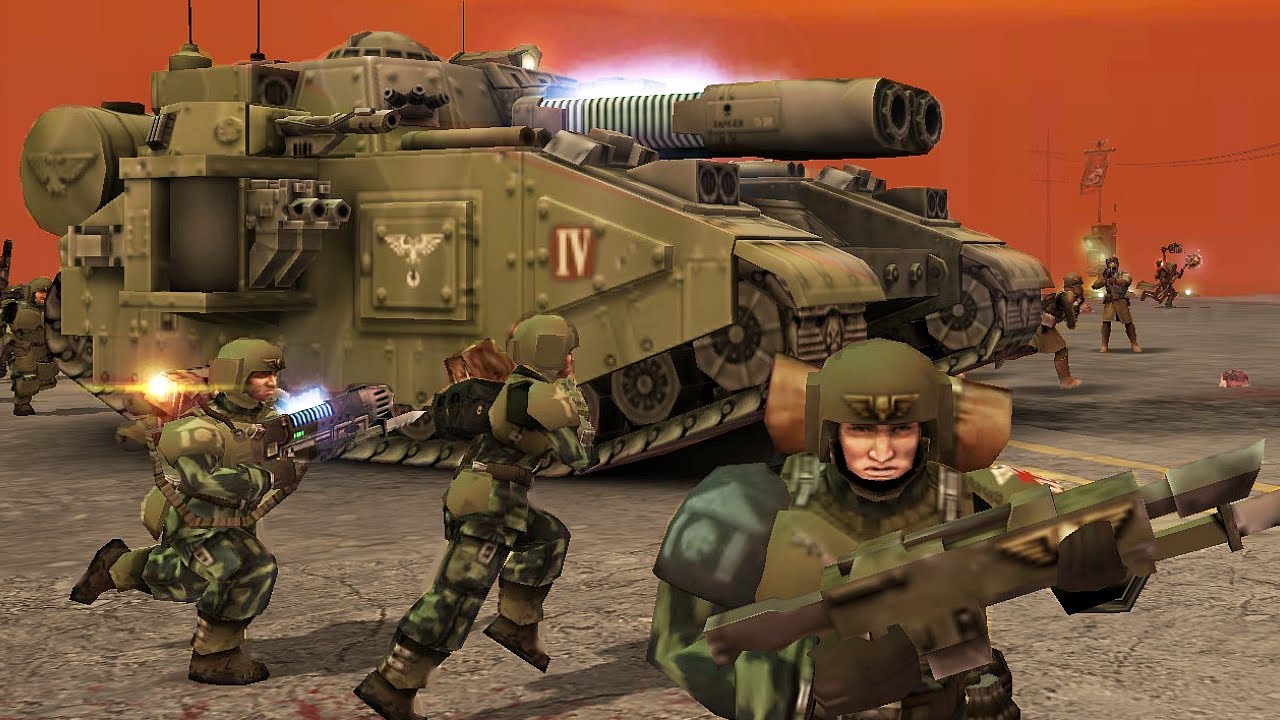 Unification Mod | Steel Legion & Imperial Guard vs Orks! - Survival / WH40K: Dawn of War: Soulstorm