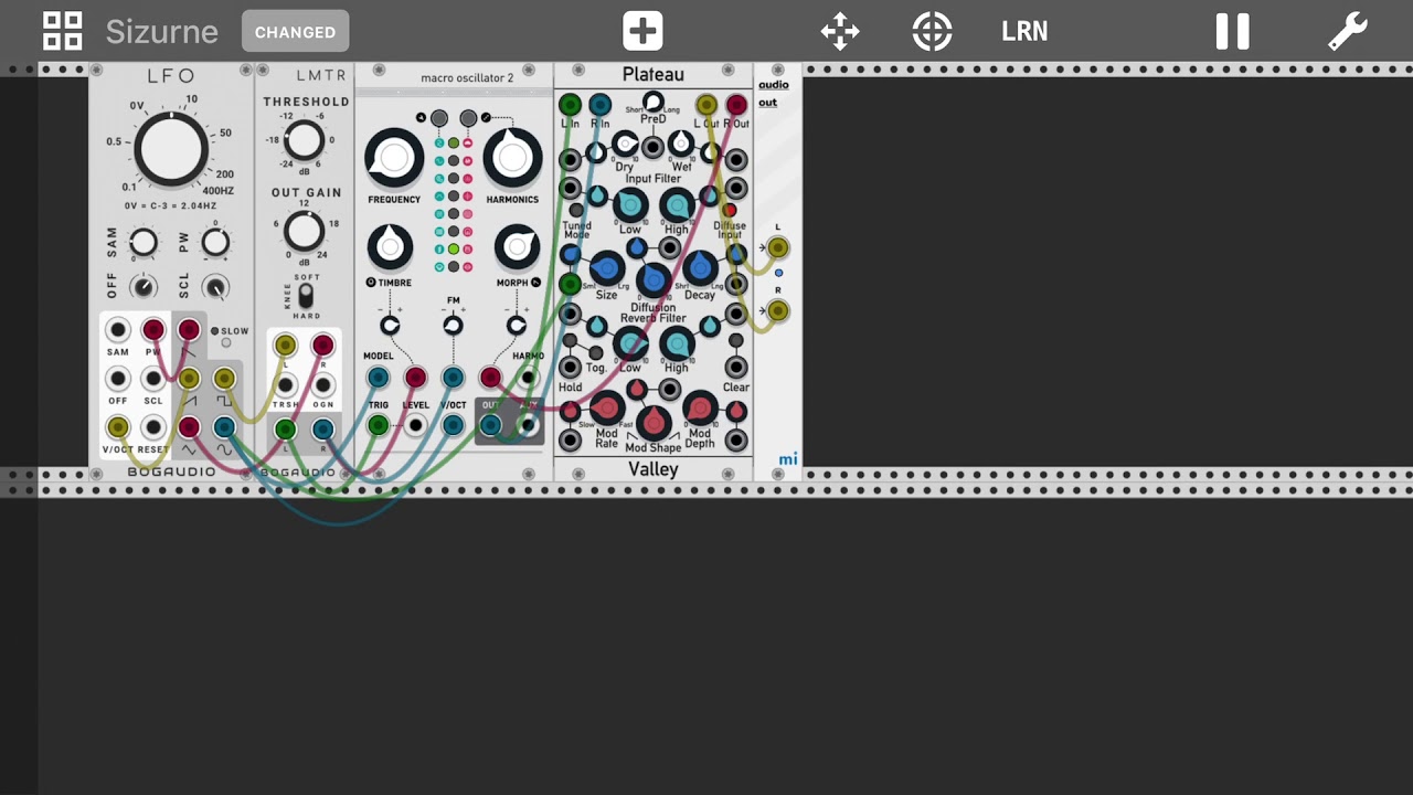 simple semirandom generative patch