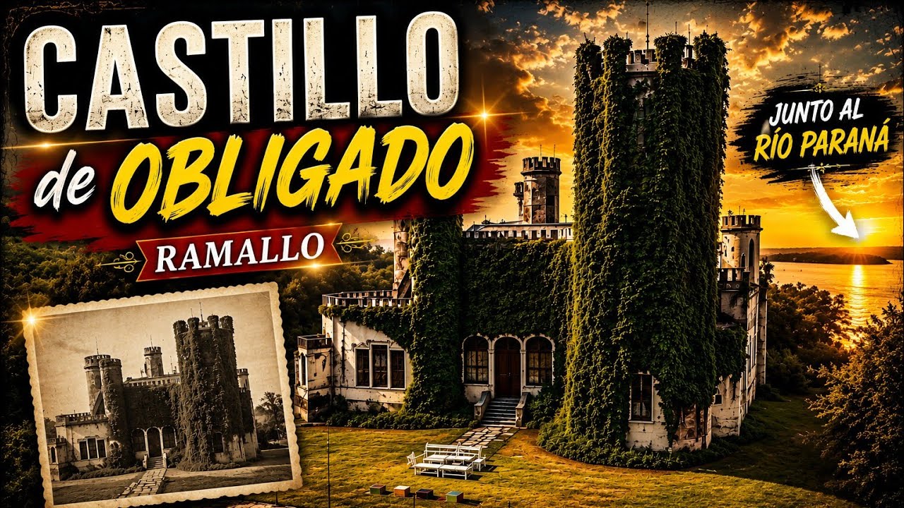 El Castillo de Obligado 🏰✨ Ramallo Buenos Aires Argentina 🇦🇷