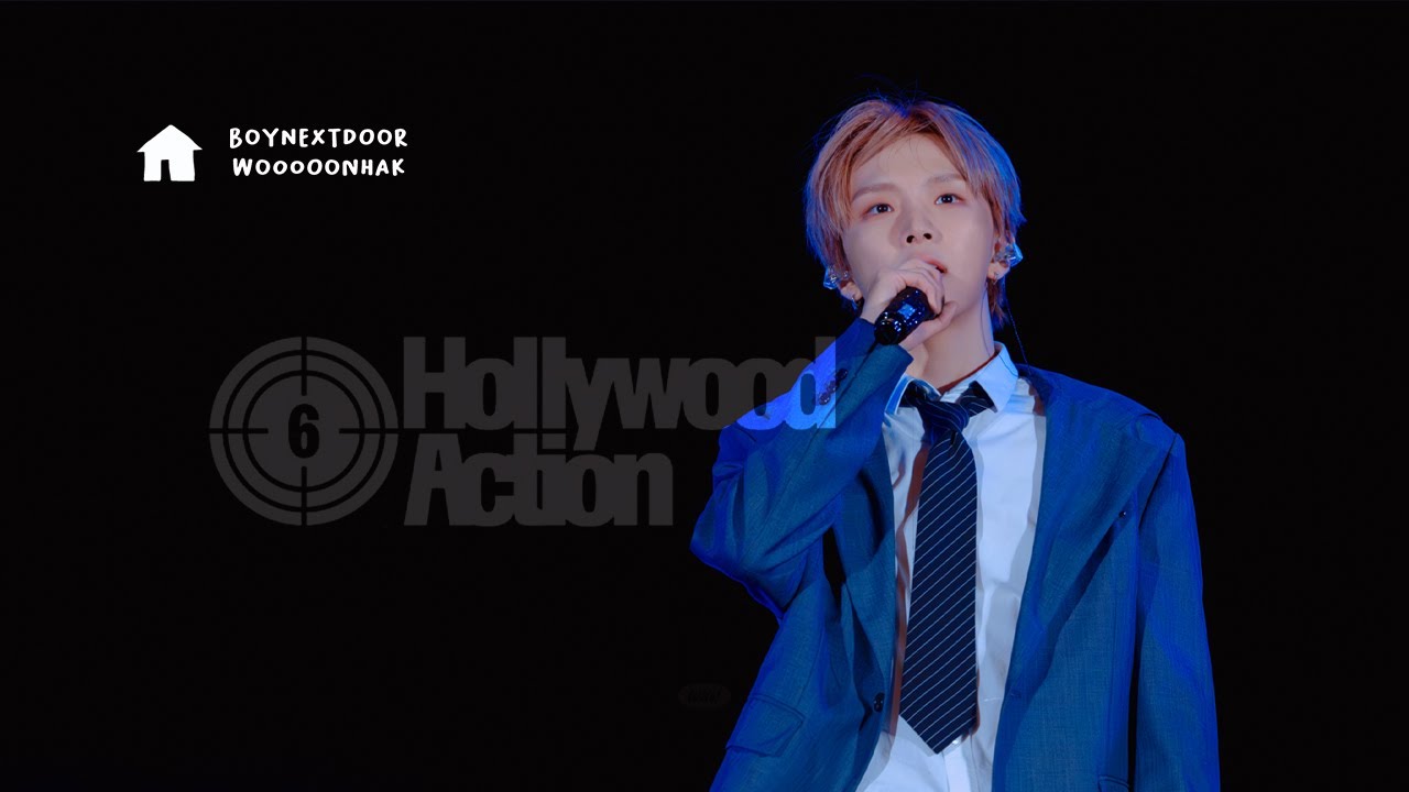 [4K] 251025 INK 콘서트 BOYNEXTDOOR 'Hollywood Action' | 운학 직캠 WOONHAK Focus