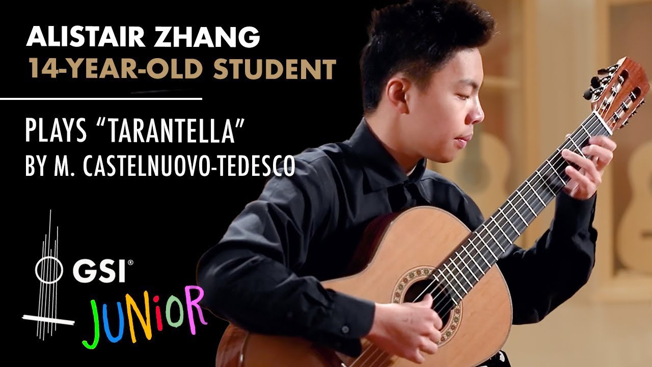 14 Year-Old Student, Alistair Zhang, Plays 