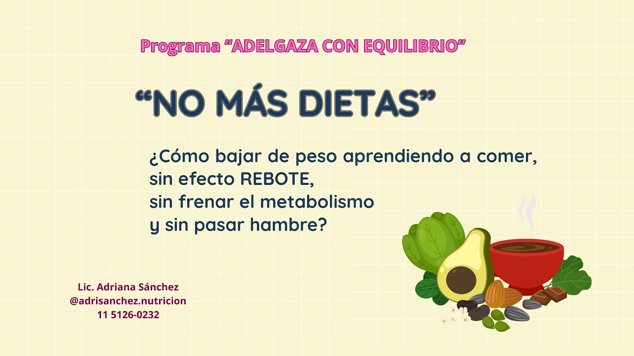 NO MÁS DIETAS