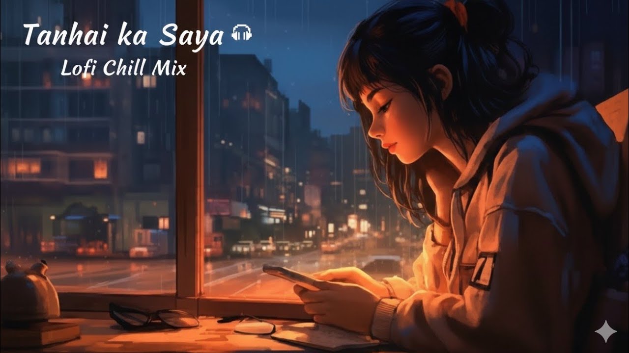 Late Night Thoughts 🌃 | Tanhai Ka Saya Lofi Slowed & Reverb #studynight  #lofibeats #exam