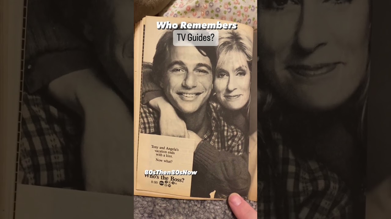 Who remembers TV Guides? 