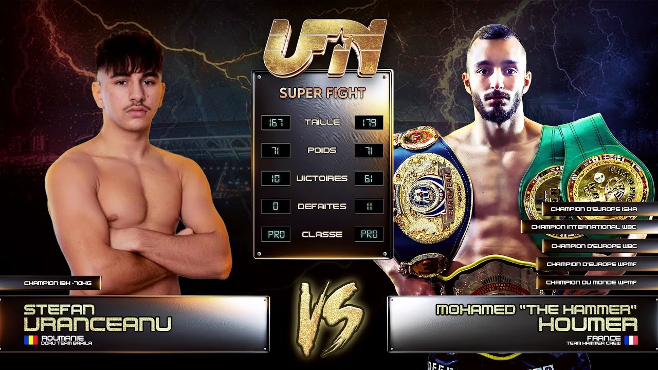 Tânăr coleg al lui Valentin Mavrodin, Ștefan Vrânceanu, luptă în Franța cu campionul Mohamed Houmer