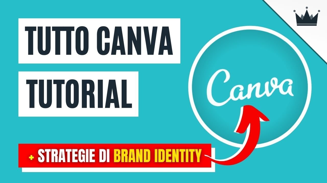 CANVA: TUTORIAL ITALIANO dalla A alla Z 🎨 + strategie BRAND IDENTITY