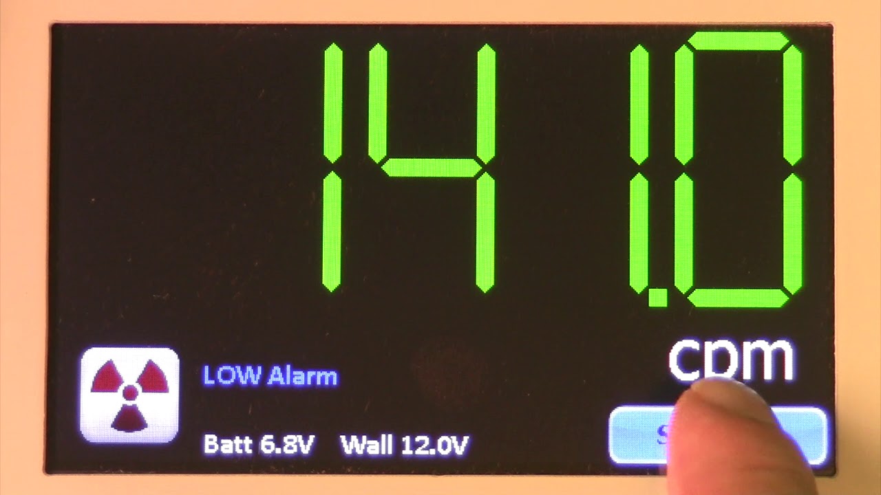 Radiation Alert Area Monitor
