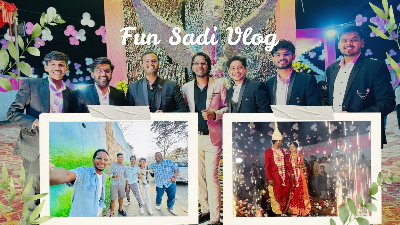 Friends Dii Sadi Vlog 💍 | Full Masti, Dance & Wedding Vibes