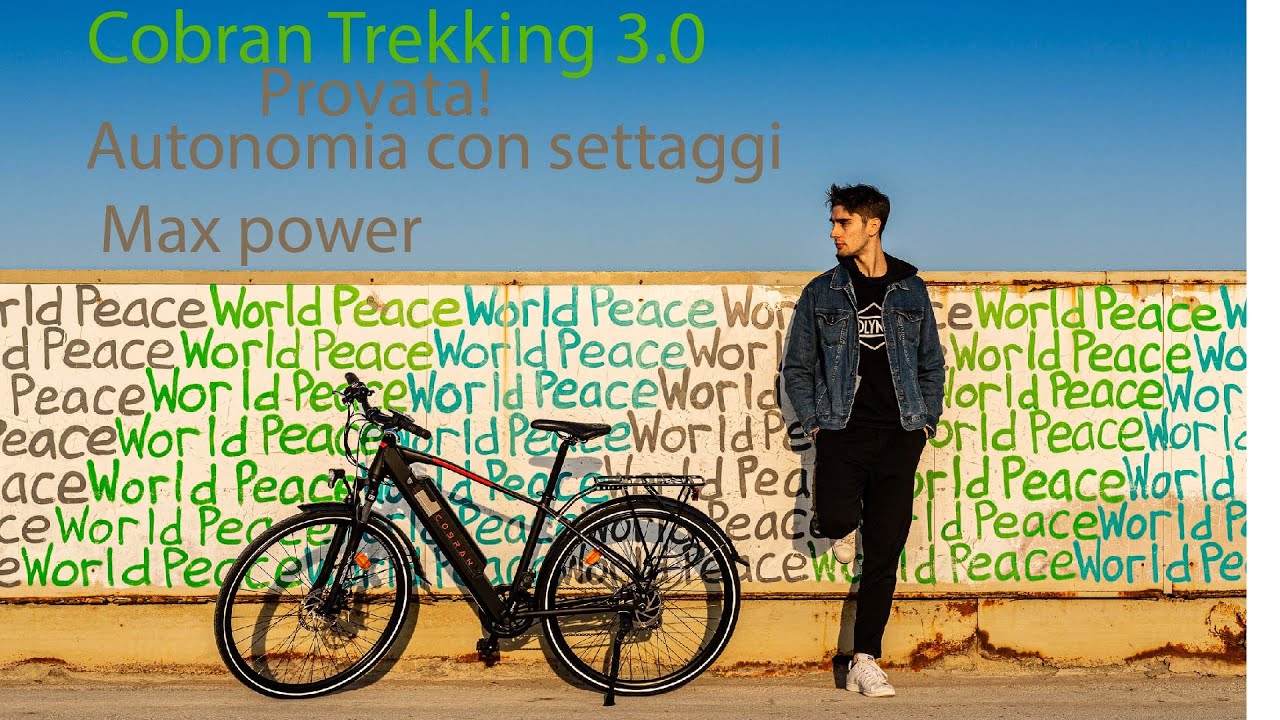 Test durata batteria bici elettrica Cobran Trekking 3.0