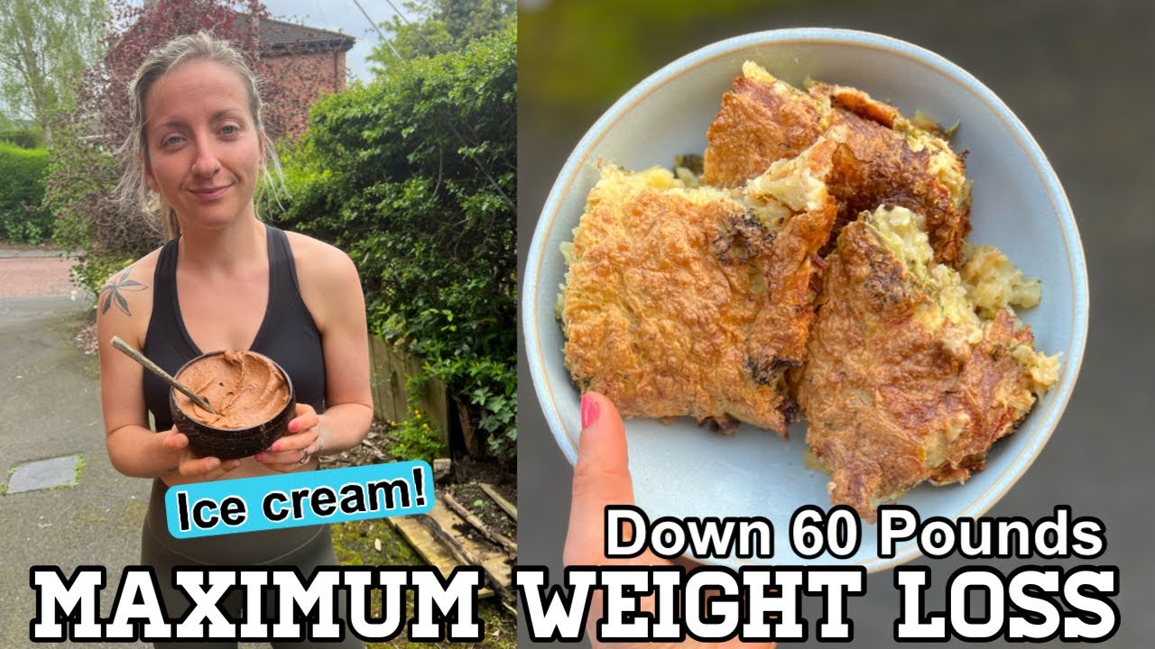 What I ate today 🌱 Starch Solution / Ice Cream & Cheesy Broccoli Hashbrown Bake