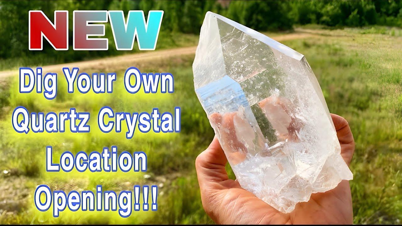 Arkansas Quartz Mine Now Open To Public!!! Avant Mining | Fisher Mountain