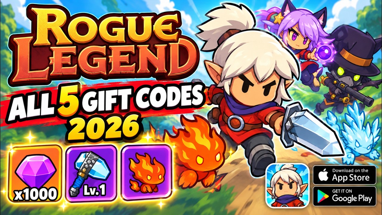 Rogue Legend Все 5 Кодов 2026 (ОБНОВЛЕНО) | Android iOS