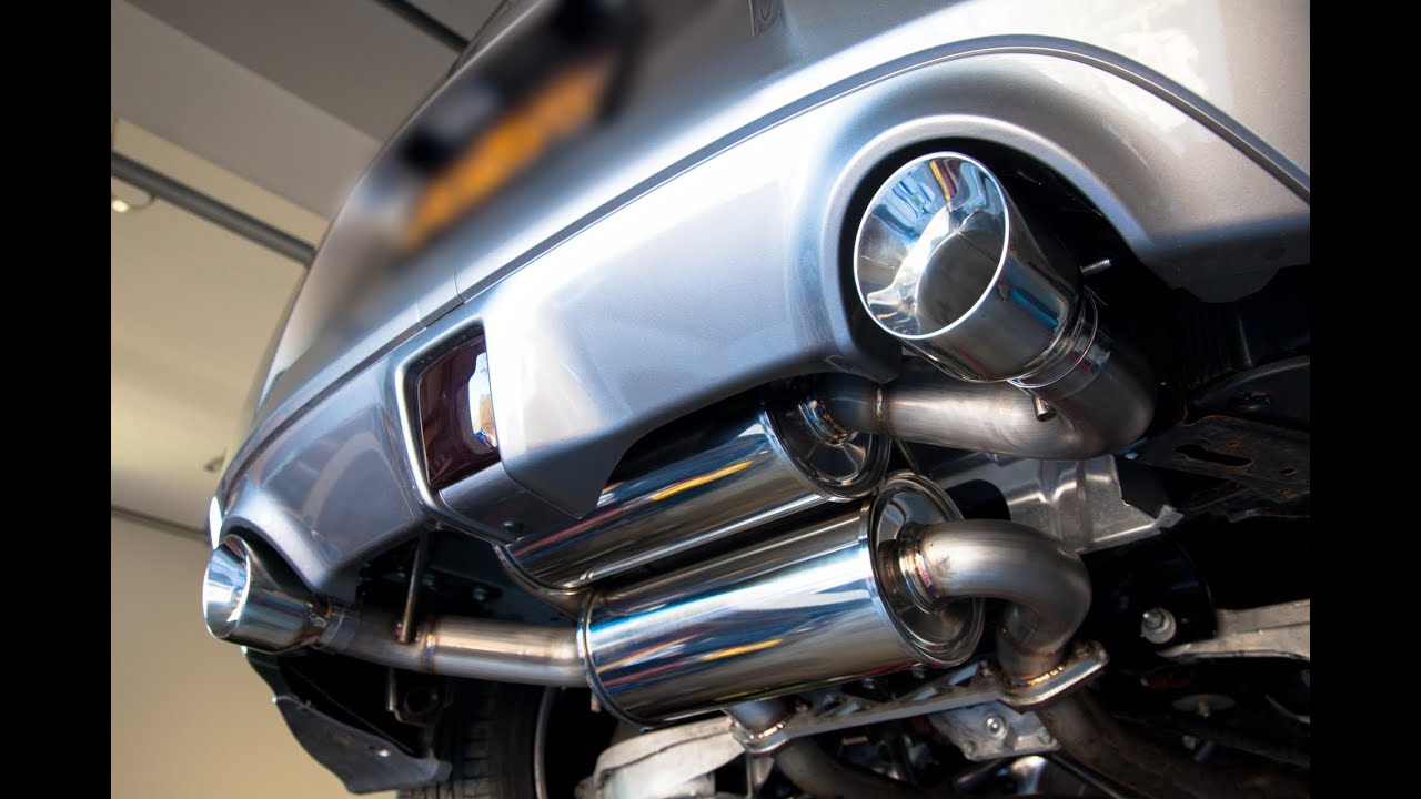 09 Nissan 370z AAM Axleback S-Line Midpipe & Catback Comparison with OEM Exhaust