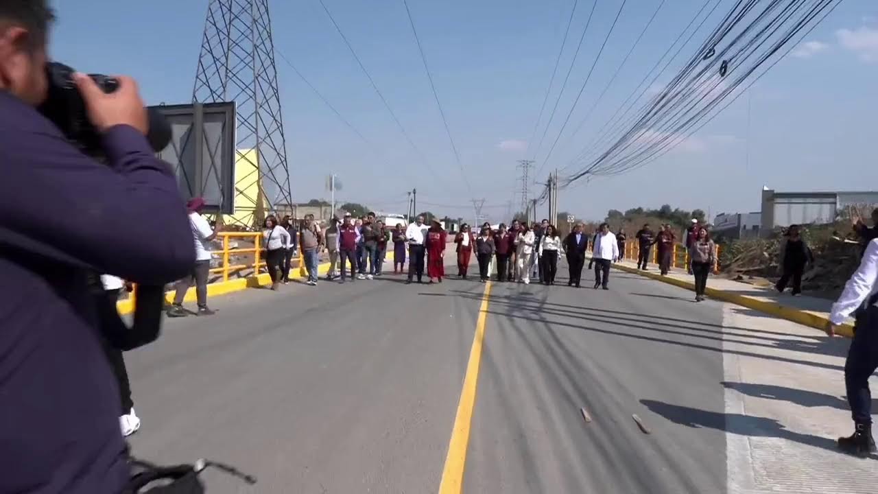 #ENVIVO | Inauguración de la Vialidad Mexiquense y Supervisión de Obra Av. Mexiquense 2da. Etapa.