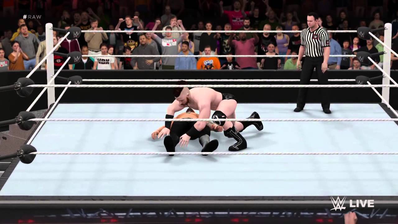WWE 2K16 Baron Corbin vs. Sheamus