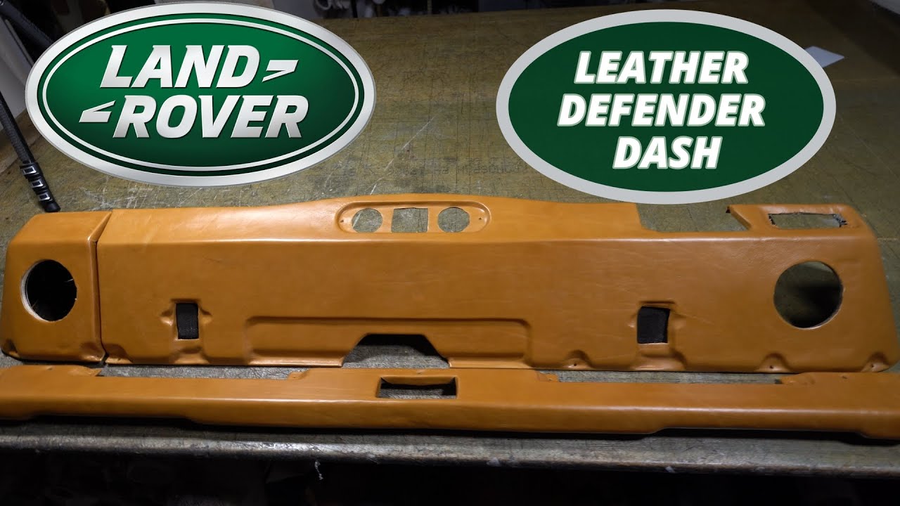 The Old English Classic. Land Rover Defender 110 Interior Restoration Part 2. The dashboard.