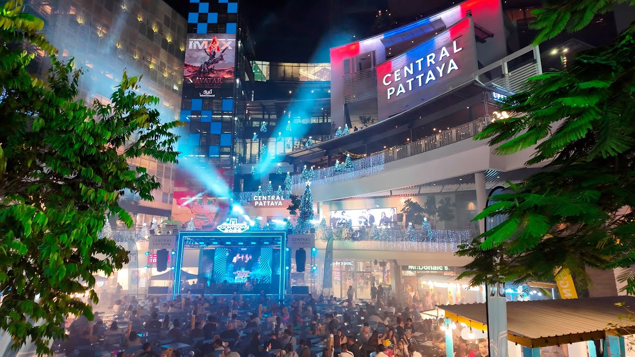 Central Pattaya - Shopping Mall, Pattaya, Thailand 🇹🇭 4K Walking Tour