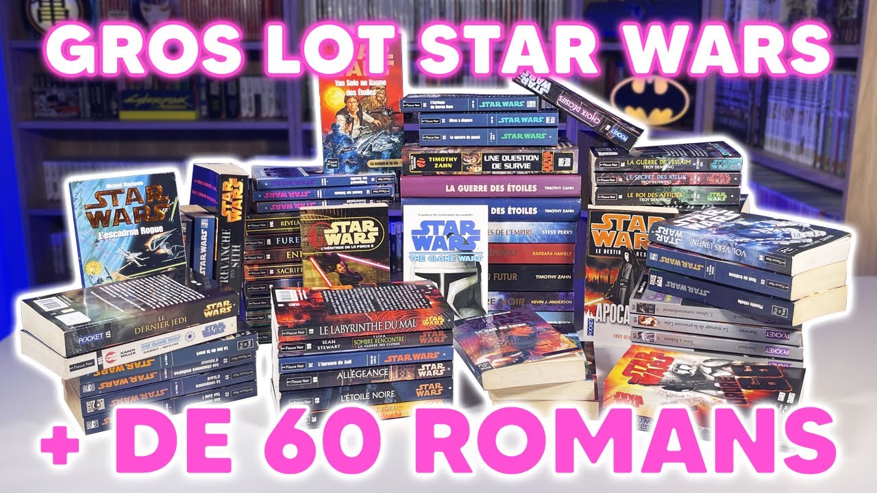On détaille (enfin) le Lot de Romans Star Wars trouvé en VG ! | Hook City