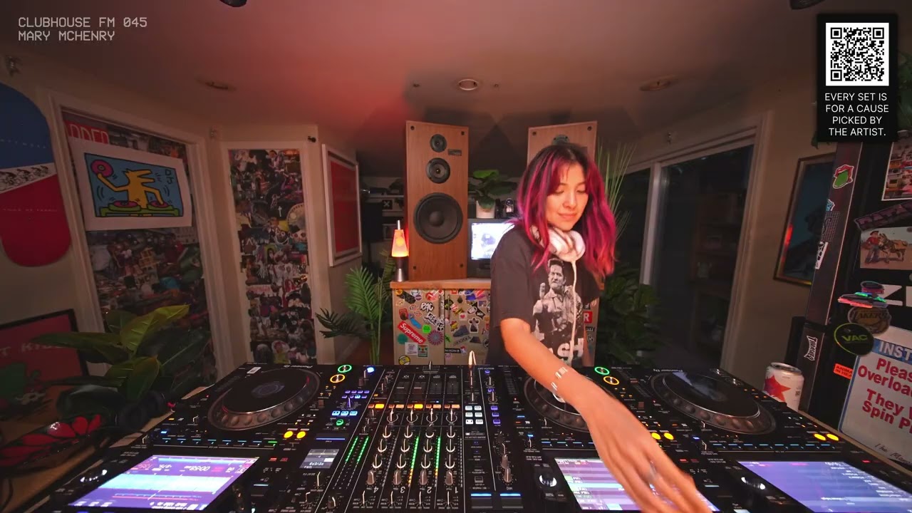 045 Mary McHenry Clubhouse Set. House, Electro, and World Music from an LA backyard.