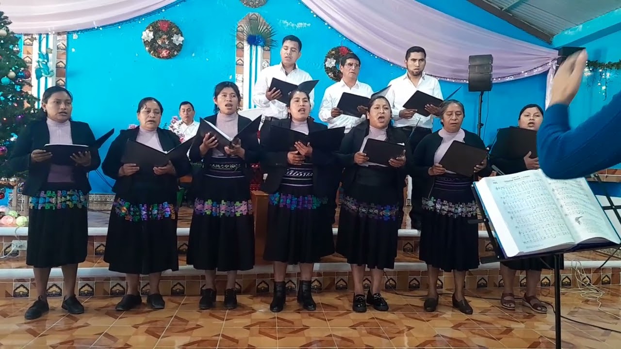 La' icha' ta muc' te Cristo- coro El Mesias- aniversario de la congregación