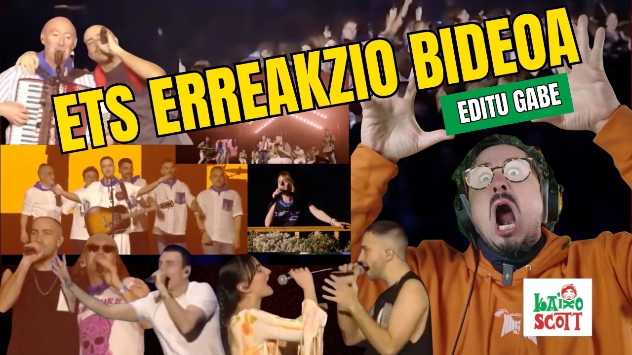 Erreakzio bideoa - En Tol Sarmiento (ETS) 20 Urte ZURE ESKUTIK - live BEC 2025