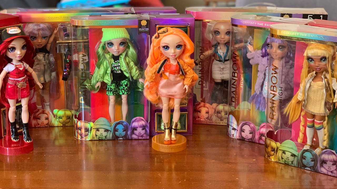 Rainbow high haul & Unboxing ✨ Serie 1 Completa 🌈 Sunny&Violet