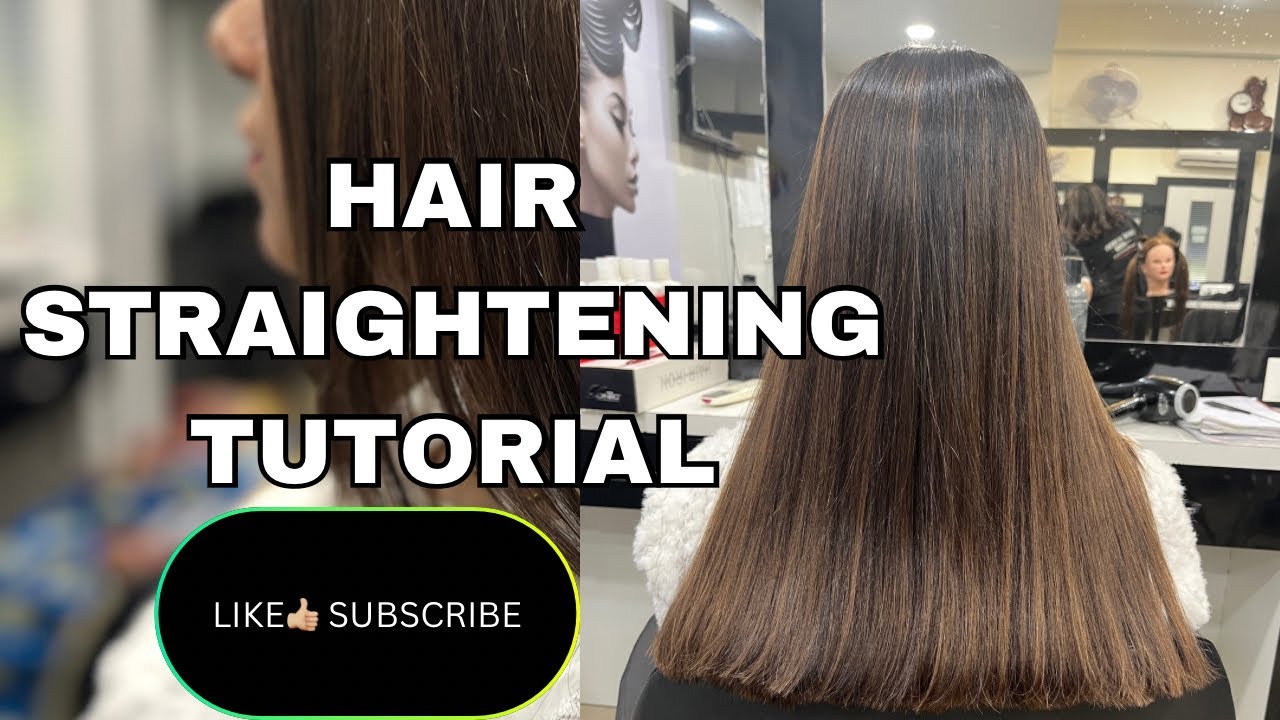 Review Of Hair Straightening treatment!! Smoothening treatment!! Full tutorial #youtube #subscribe 