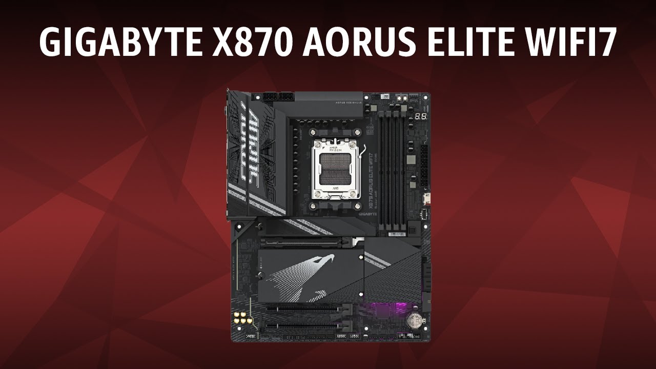 Материнская плата GIGABYTE X870 AORUS ELITE WIFI7