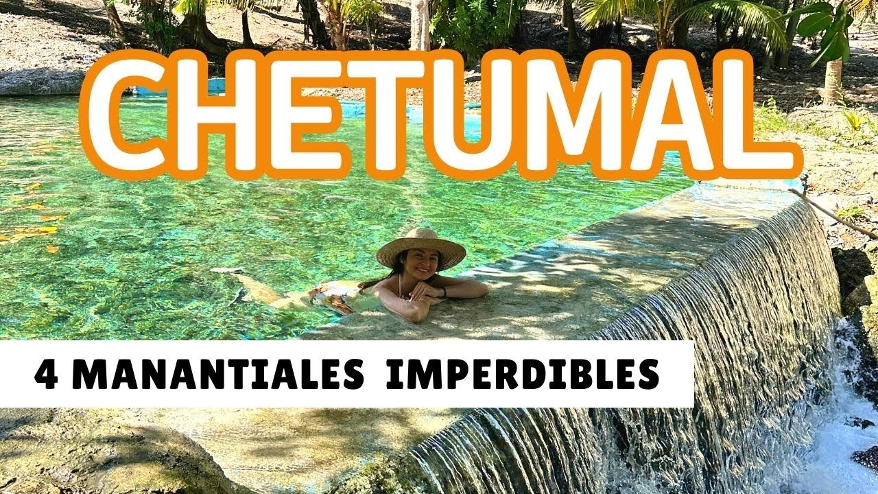 Balneario Álvaro Obregón,  El Manantial, El Aguaje y Acapulquito | Ribera del Río Hondo - CHETUMAL