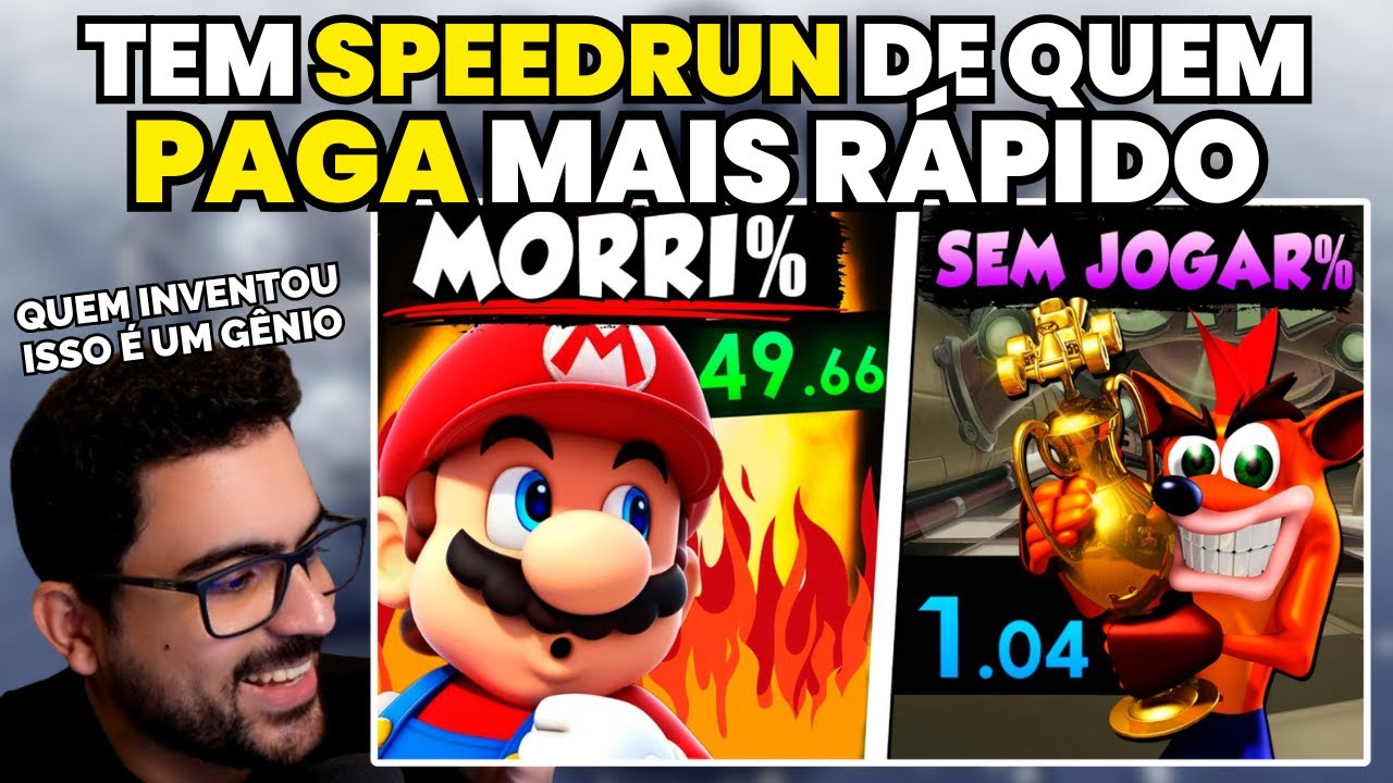 As Speedruns mais INACREDITÁVEIS dos Jogos