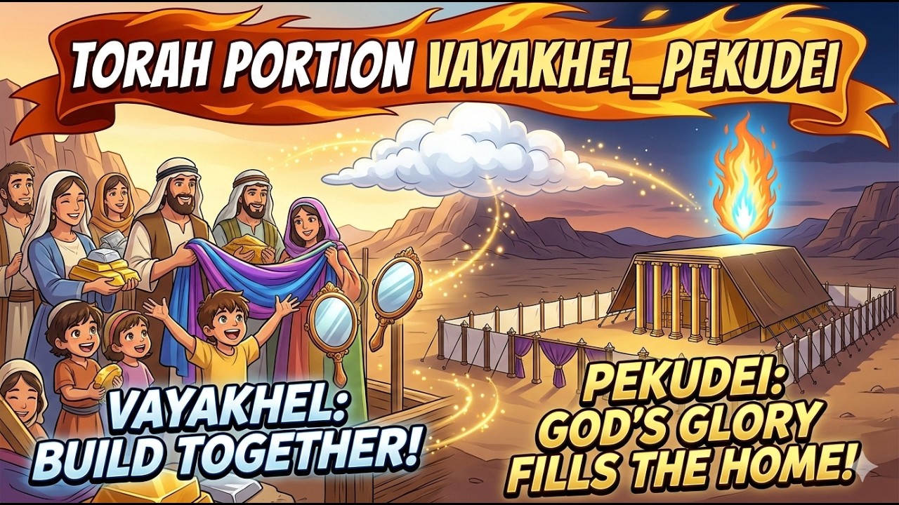 Build a Place for Adonai | Torah Portion Song for Kids | Vayakhel–Pekudei