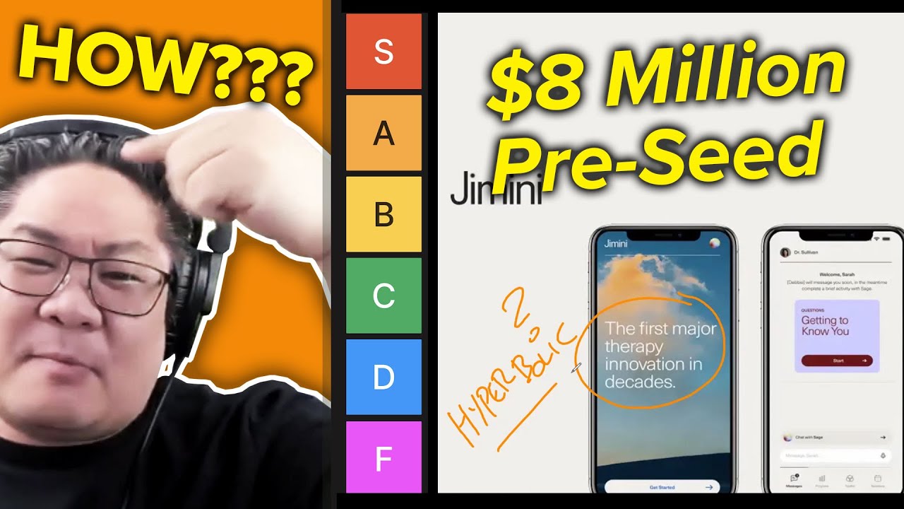 This PRE-SEED AI Pitch Deck is NOT GOOD but is Probably a UNICORN (Review & Rank)