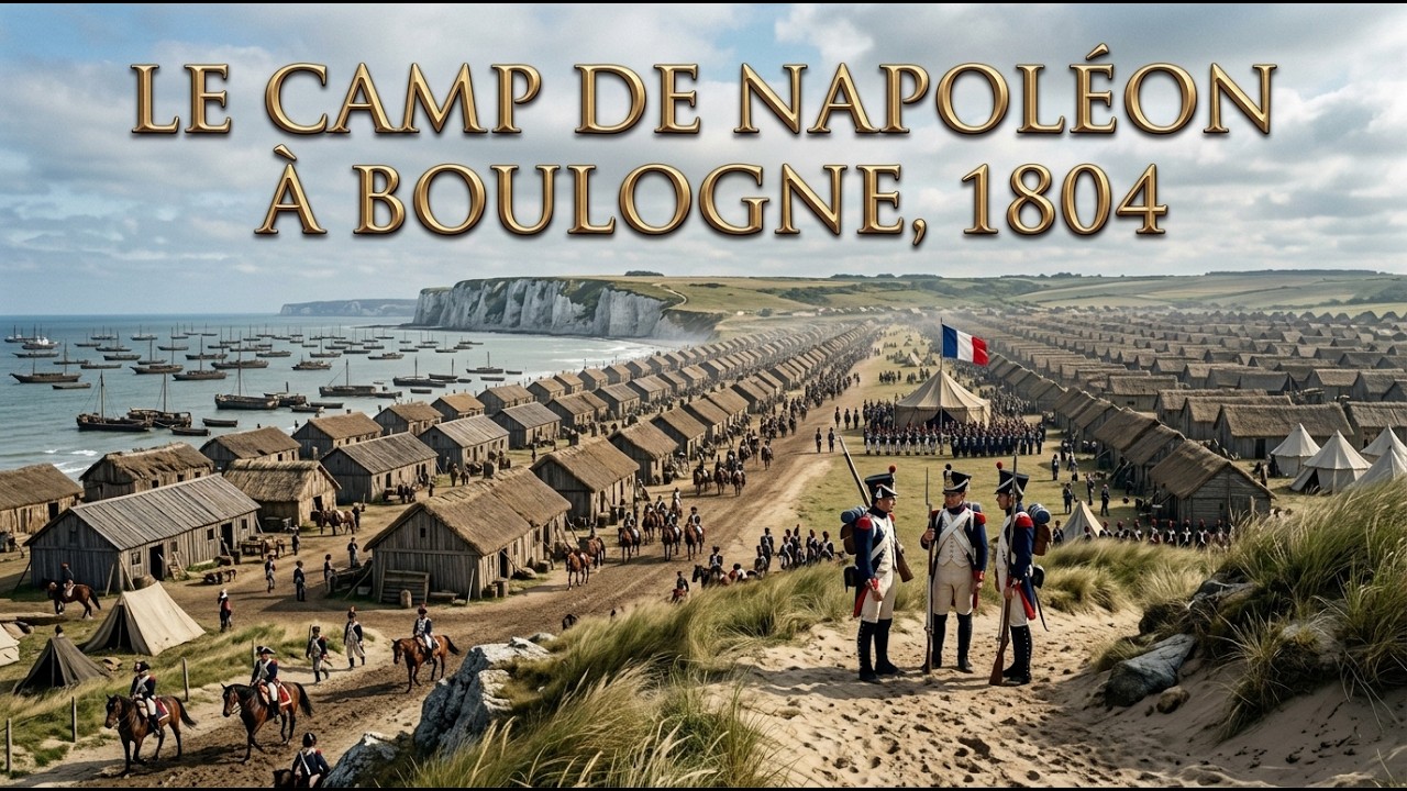 Ainsi &Eacute;tait la Vie Dans le Camp de Napol&eacute;on &agrave; Boulogne avant l'Invasion en 1804 | Reconstitution IA