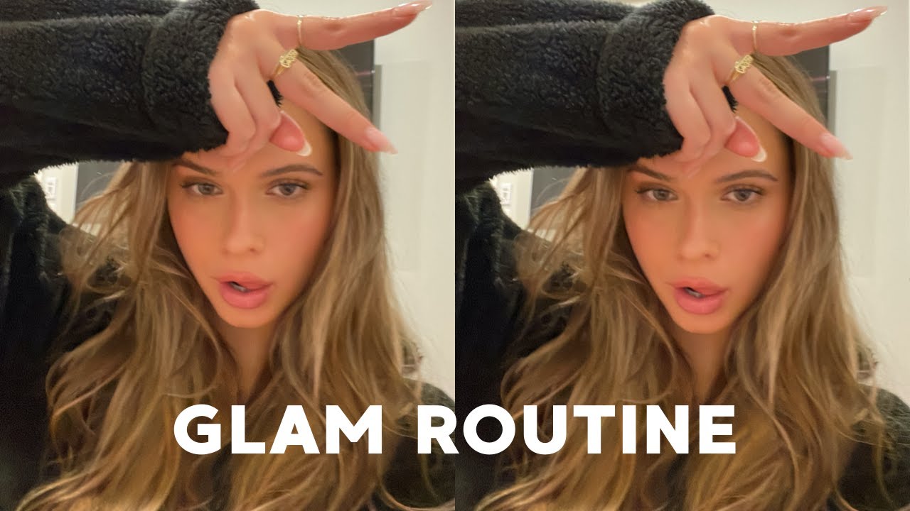 get ready with me 💖 going out GLAM