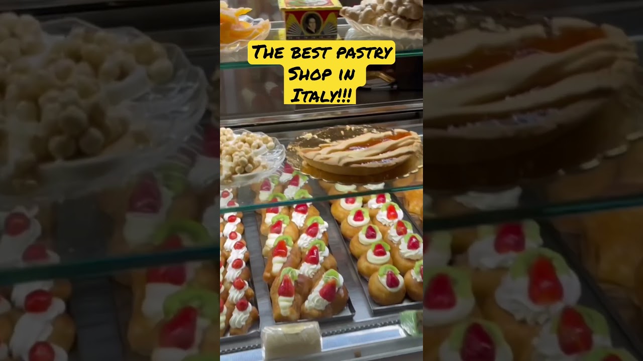 The BEST Pastry Shop in ITALY!!! 🇮🇹