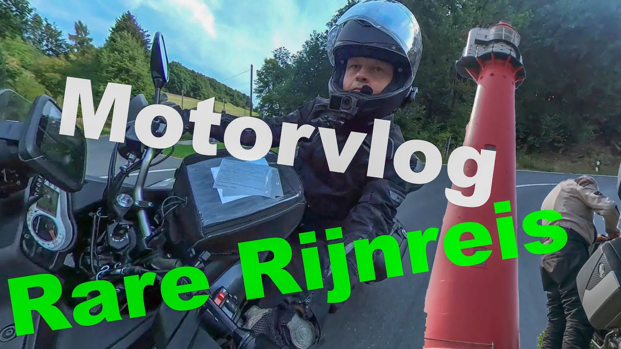 Motorvlog langs de Rijn door Duitsland, Zwitserland en Nederland