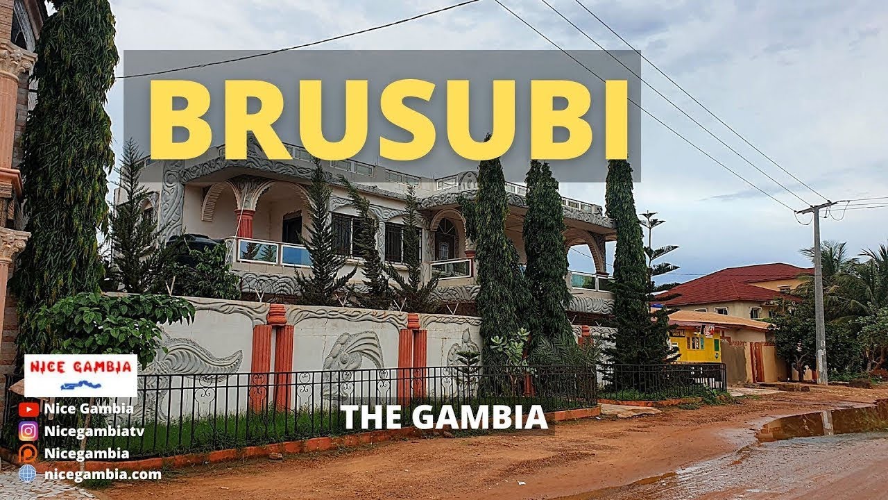 Brusubi Rich Neighborhood in The Gambia