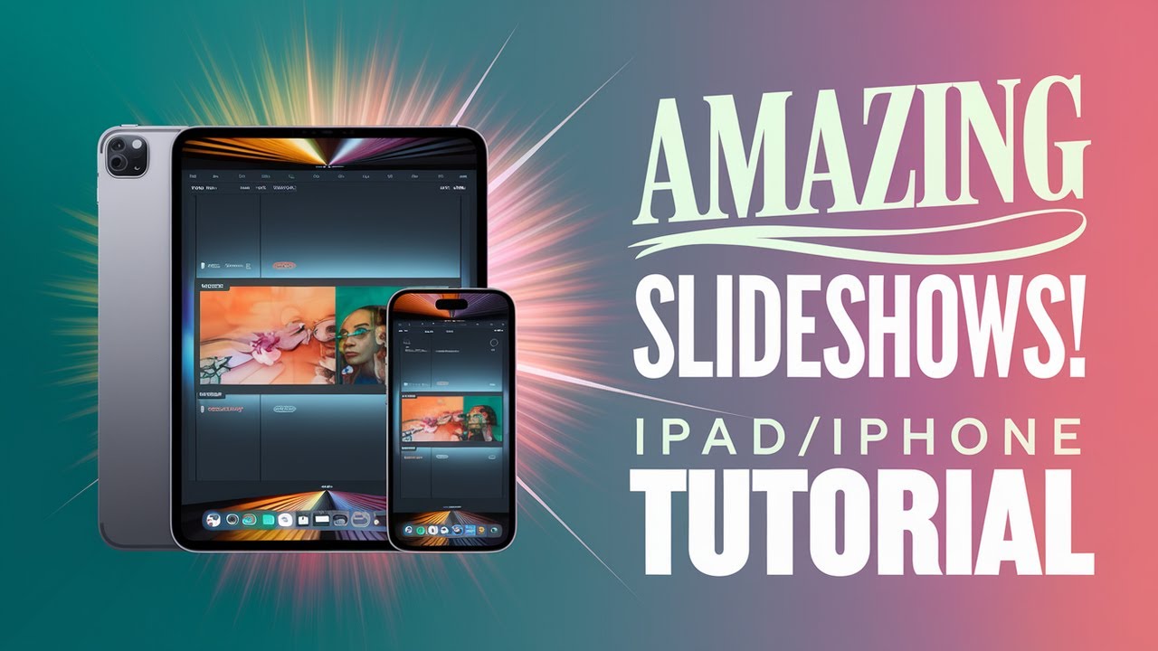 Create Amazing Slideshows: iPad/iPhone Tutorial for Beginners