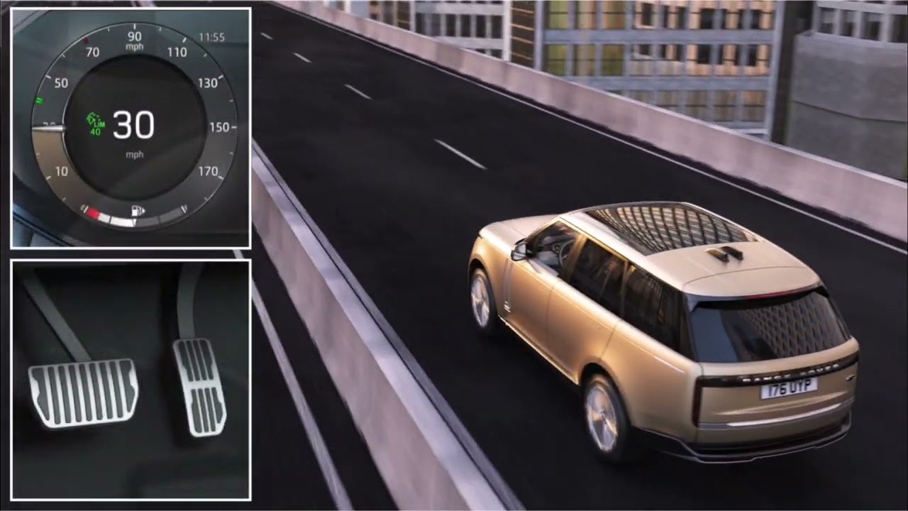 Range Rover | Adaptive Cruise Control and Speed Limiter | How To