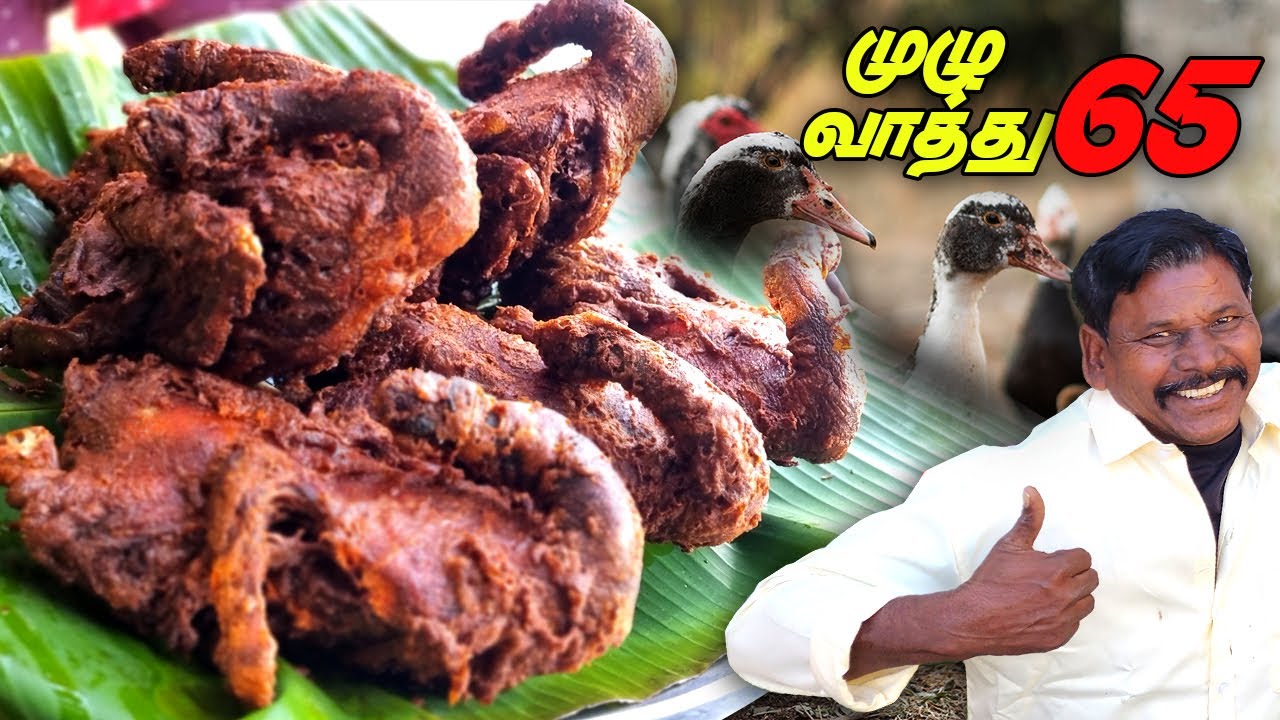 கண்கொள்ளாகாட்சி அளிக்கும், ஈரோடு காரணம்பாளையம் அணையில்- முழு வாத்து 65 சமையல் Whole Duck 65 Recipe