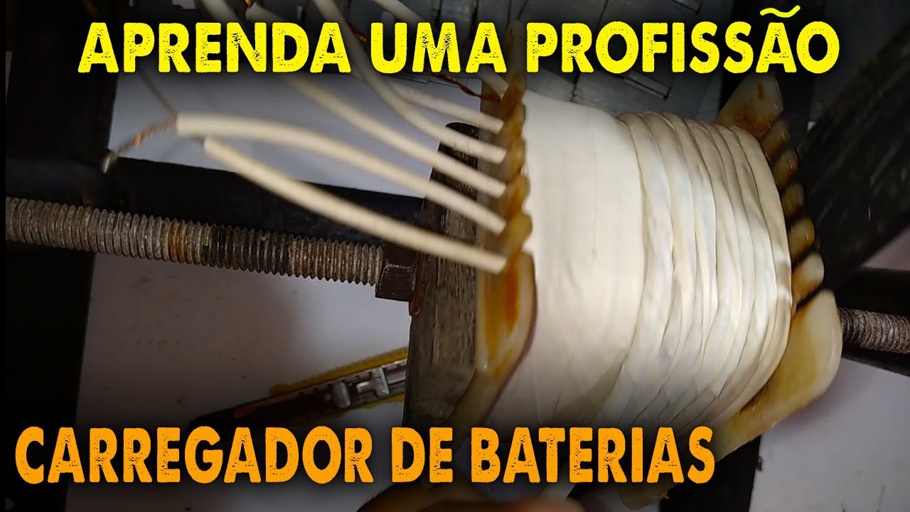 Como Bobinar Secundário do TRAFO Com 2 AJUSTE de VOLTAGEM na SAÍDA 13.8v e 14.4v DC Passo a Passo