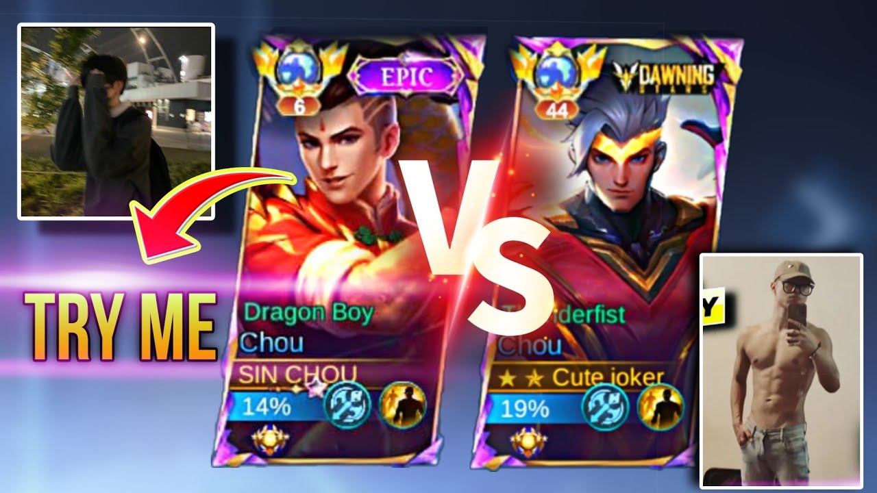 Global 6 Chou vs CUTE JOKER || mlbb