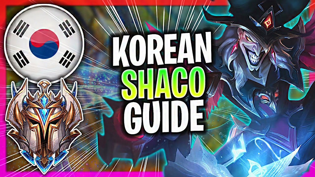 WHEN A KOREAN CHALLENGER PLAYS SHACO JUNGLE! | CHALLENGER SHACO GUIDE