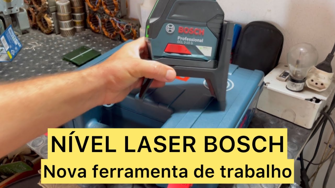 NÍVEL LASER BOSCH GCL 2-15 G