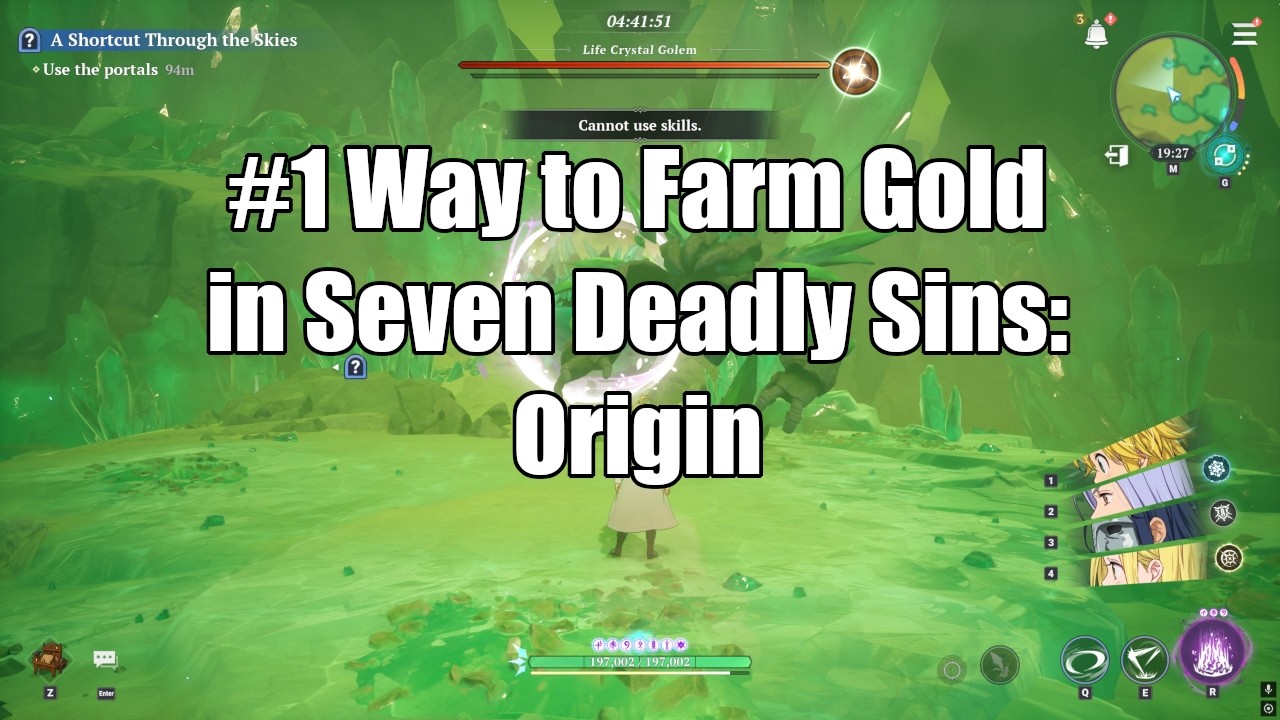 Seven Deadly Sins Origin - Best Way to Farm Gold: Abyss Golem
