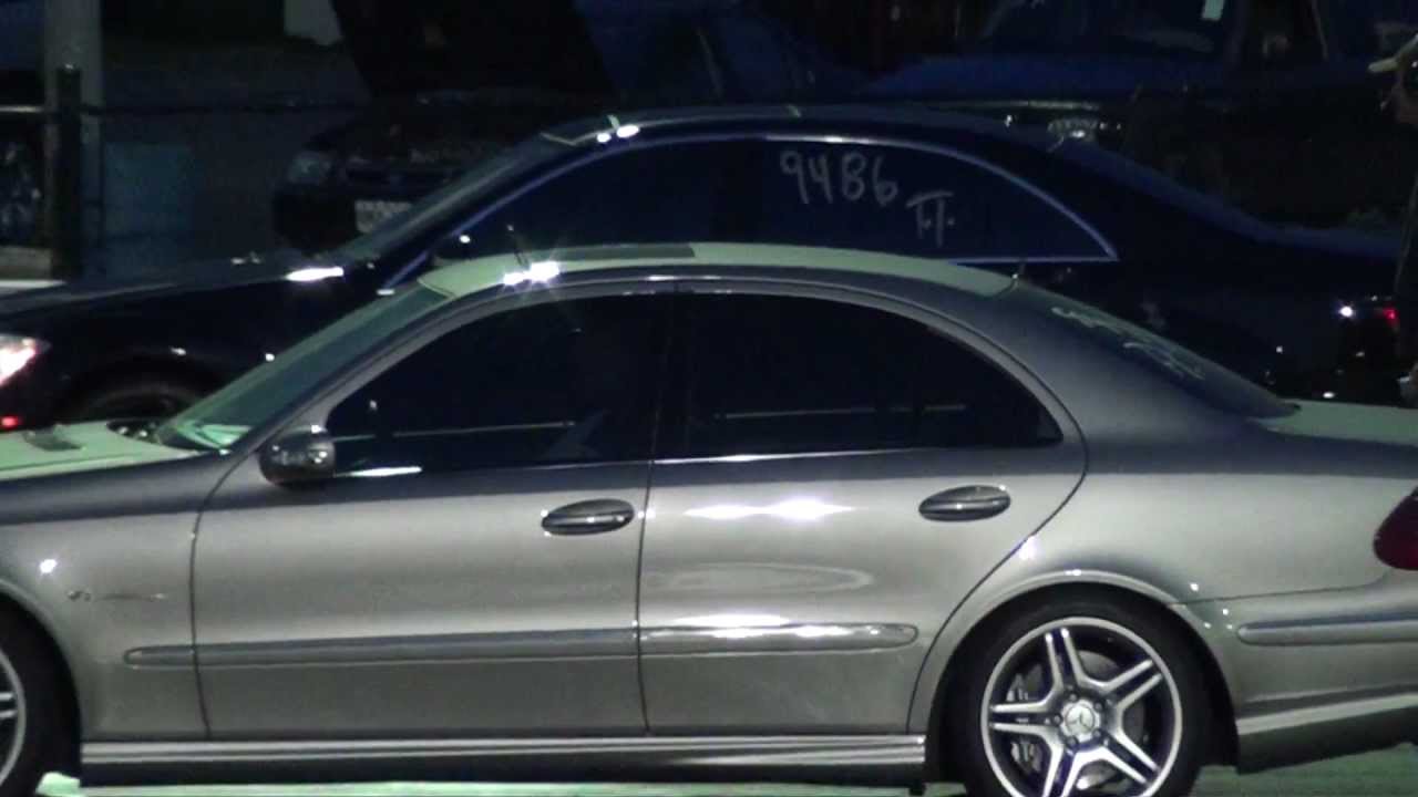 Mercedes S550 vs E55 AMG